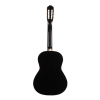 Almira MG917-JR-BK 3/4 Klasik Gitar - Siyah (Eğitim - Küçük Boy) | 3/4 Gövde Ölçüsü, Çocuk Ergonomisine Uygun Sap Yapısı, Parlak Siyah Cila | Uyum: 8-12 Yaş Arası Öğrenciler
