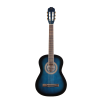 Almira MG917-JR-BLS 3/4 Klasik Gitar - Blue Sunburst (Eğitim - Junior Boy) | Mavi Sunburst Parlak Bitiş, Çocuk Ergonomisine Uygun İnce Sap Profili, Yumuşak Naylon Teller | Uyum: 8-12 Yaş Arası Öğrenciler