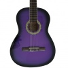 Almira MG917-PRP 4/4 Klasik Gitar - Mor (Başlangıç - Tam Boy) | Canlı Mor Parlak Cila, Standart Sap Genişliği, Yeni Başlayanlar İçin Ekonomik Çözüm | Uyum: Yetişkin ve Gençler İçin 4/4 Standart