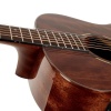 Washburn WLO12SE Woodline Serisi Elektro Akustik Gitar (Profesyonel - Orchestra Kasa) | Masif Maun Kapak (Solid Mahogany), Maun Arka ve Yanlar, Fishman Isys+ EQ, Sıcak Tonlar | Uyum: Parmak Stili (Fingerstyle) Çalım İçin İdeal