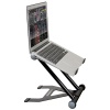 Ultimate Support 07 0008 HYP-1010 Kompakt Laptop Standı | DJler İçin Taşınabilir ve Ayarlanabilir