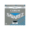 Savarez 500AJ Klasik Gitar Tel Seti - Alliance Corum Blue (Üst Segment - High Tension) | KF Alliance Karbon Tizler, Corum Gümüş Kaplama Baslar, Yüksek Projeksiyon ve Zengin Harmonikler | Uyum: Yüksek Tansiyon (Sert) Klasik Gitarlar