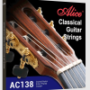 Alice AC138-N Klasik Gitar Tel Seti - Crystal Nylon (Profesyonel - Normal Tension) | Ultra Şeffaf Kristal Naylon Tizler, Parlak ve Keskin Ses Projeksiyonu | Ölçü: 4/4 Klasik Gitarlar İçin (6lı Tam Takım Set)