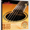 Alice AWR480-XL Akustik Gitar Teli (10-47 80/20 Bronze) | İnce Yapısı ile Rahat İcra Akustik Gitarın Doğal Karakterini Ortaya Çıkaran Ses