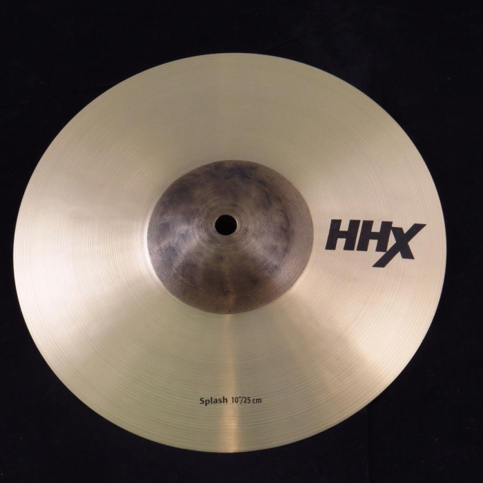 Sabian 11005XN HHX Splash 10 İnç Davul Zili (Profesyonel) | Karanlık Karakter, Hızlı Tepki ve Modern Tonlar