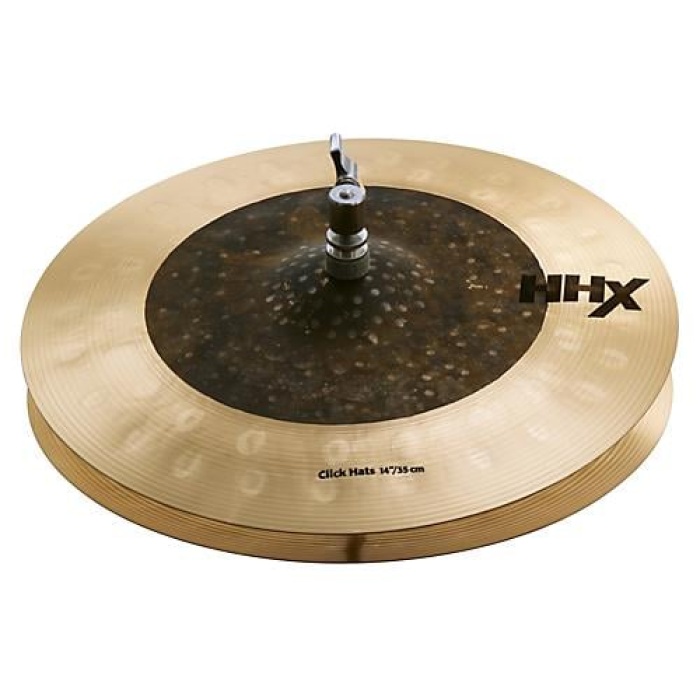 Sabian 11402XNC HHX Click Hi-Hat Zil (14 İnç) | Elektronik Ses Karakteri - Kuru ve Net - Modern
