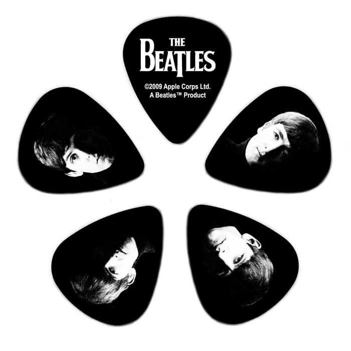 Planet Waves 1CAB4-15BT2 Beatles Stripes Kutulu Pena Seti (Koleksiyonluk) | Lisanslı Çizgili Tasarım Metal Kutu, 15 Adet Pena ve Özel Koleksiyon Serisi