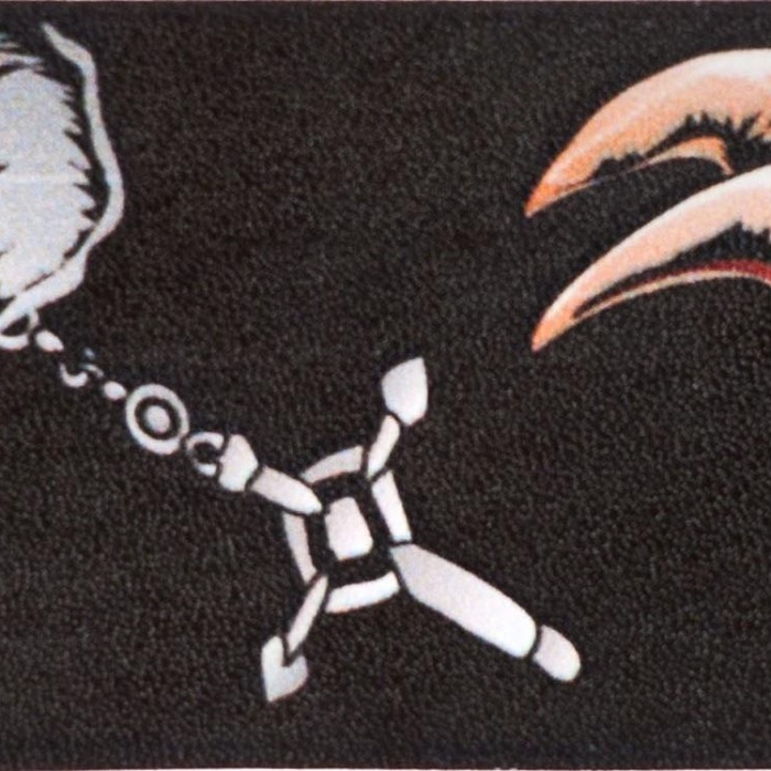 Planet Waves 25LLT05 Deri Gitar Askısı Saint And Sinner (6.3 cm) | Hakiki Deri - Konforlu Ped - Şık Baskı