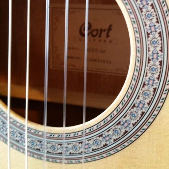 Cort AC70OPW Klasik Gitar | 3/4 Ölçek Çantalı - Open Pore