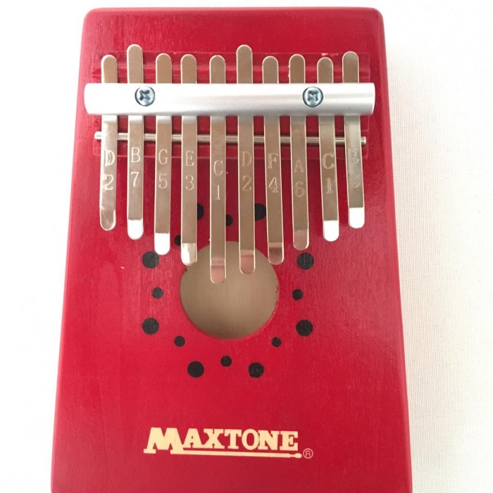Maxtone AFC-02 Kalimba - 10 Tuşlu (Başlangıç Seviyesi) | Doğal Ahşap Gövde, Kristal Netliğinde Ses Karakteri ve Kompakt Taşınabilir Tasarım