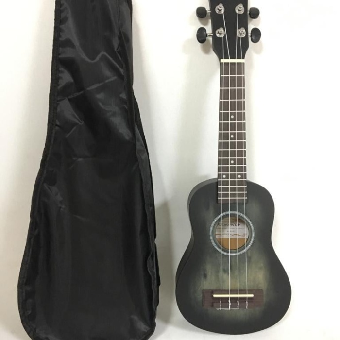 Cremonia AU-HO1A-21BK Soprano Ukulele | 21 İnç Mat Siyah