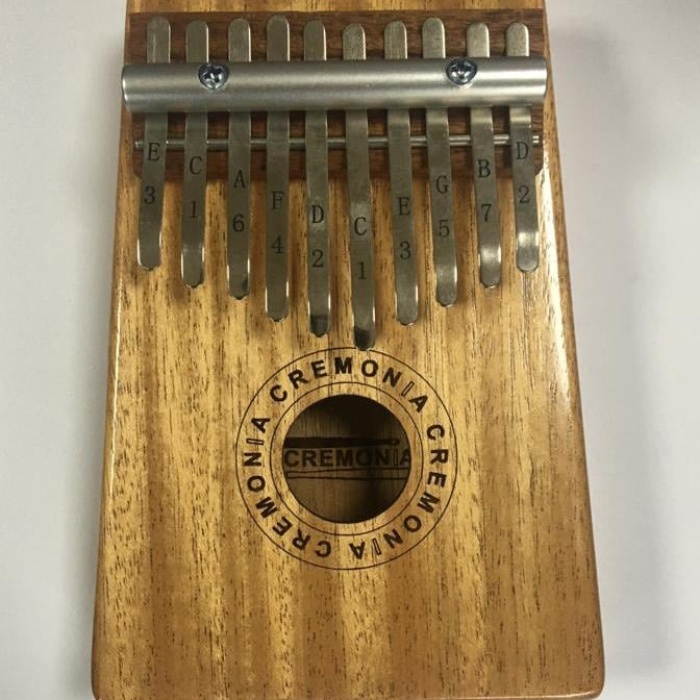 Cremonia AU07-10 10 Tuşlu Kalimba Başparmak Piyanosu (Başlangıç Seviye) | Masif Ahşap Gövde, Kristal Netliğinde Ses Karakteri ve Ergonomik Tuş Dizilimi