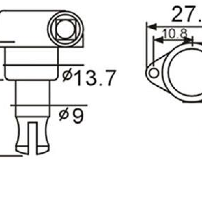 Valencia BMH7105BKR4 Bas Gitar Burgusu Siyah (4 Sağ) | Standart Açık Tip - Modern - Siyah