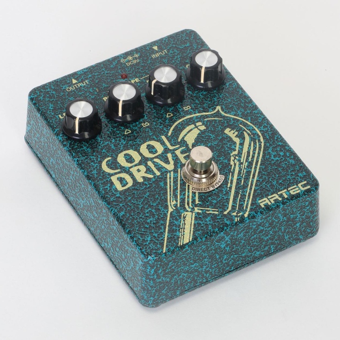 Artec CoolDrive Effect Pedal | Post & Preshape Kontrollü Distortion & Gain Pedalı