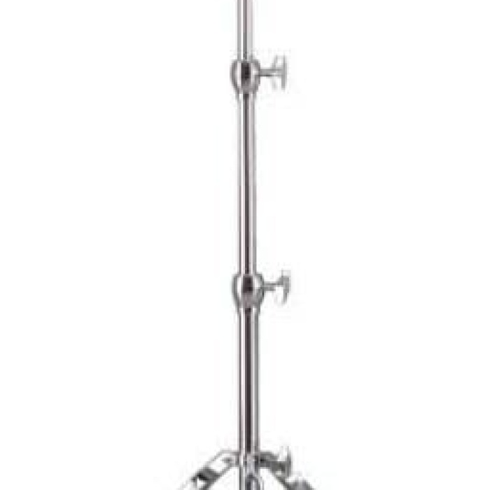 Maxtone CS583 Düz Davul Zil Sehpası (Aksesuar/Hardware) | Çift Destekli Sağlam Ayak Yapısı, Ayarlanabilir Yükseklik ve Dayanıklı Krom Kaplama