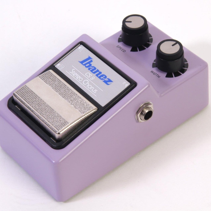 Ibanez CS9 Stereo Chorus Gitar Efekt Pedalı (Profesyonel) | Klasik Analog Devre, Sıcak ve Derin Chorus Tonları, Dayanıklı Metal Kasa Tasarımı