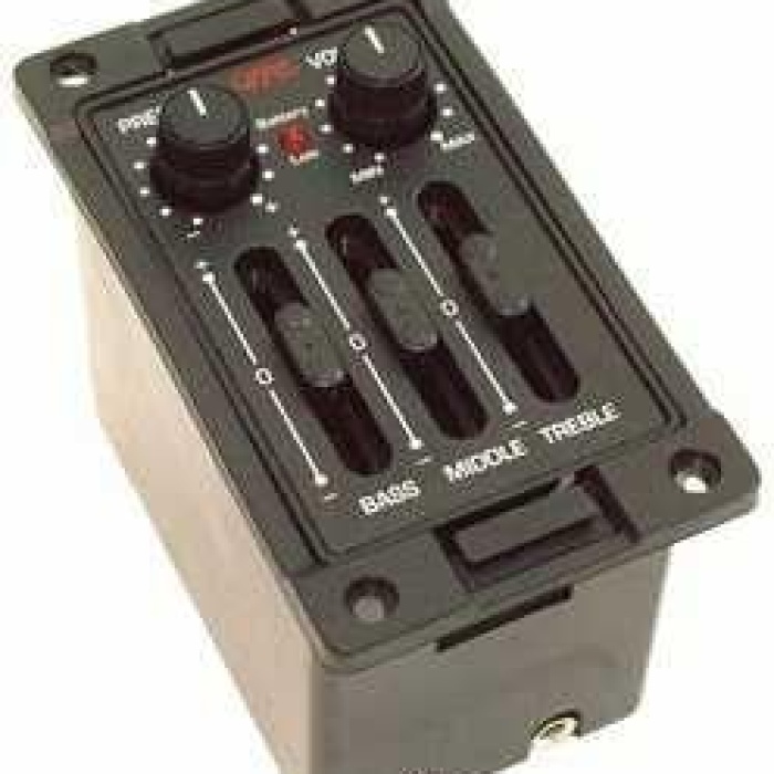 Artec DFC-S Akustik Gitar Preamp 4 Band Equalizer