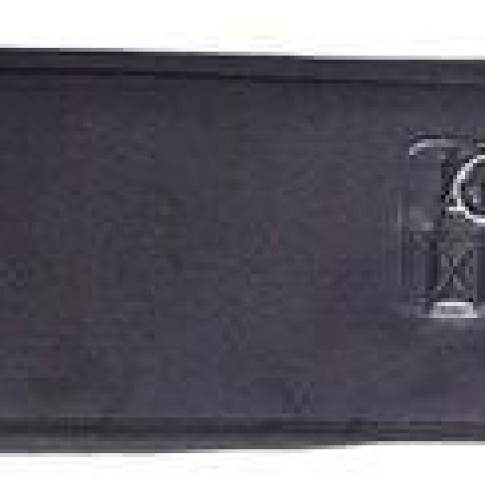 Valencia DSB60020 Baget Çantası (Süngerli) | 20mm Dolgu - Siyah Naylon - Omuz Askılı