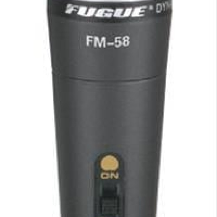 Fugue FM-58 Dinamik Mikrofon (Kablolu - Tek Yönlü - 600 Ohm)
