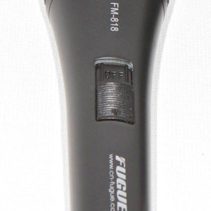 Fugue FM-818 Dinamik Mikrofon (Kablolu - Tek Yönlü - 600 Ohm)