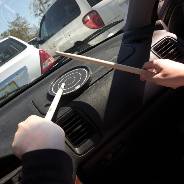 Sabian GRIPDISC Grip Disc Çalışma Pedi (6 İnç) | Kaydırmaz Taban - Sessiz Çalışma - Taşınabilir