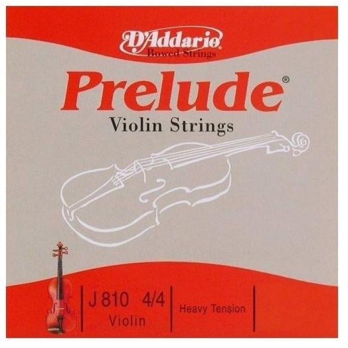 Daddario J81044HB10 Keman Tel Seti | Prelude, 4/4, 10-Setlik Paket