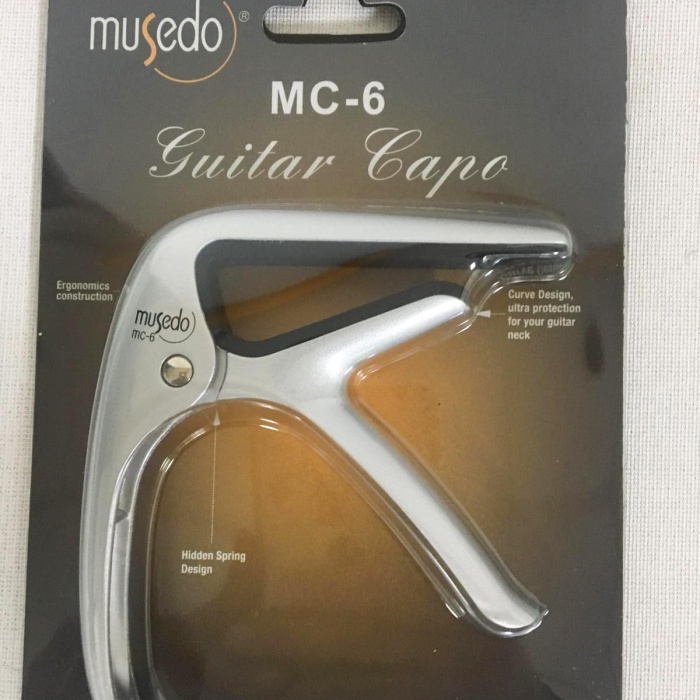 Musedo MC-6 Gitar Kaposu | Klasik Gitar İçin - Gümüş