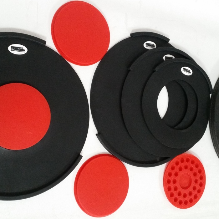 Cremonia MUT-D-S2 Davul Susturucu Seti | 5li Mute Pedi Paketi