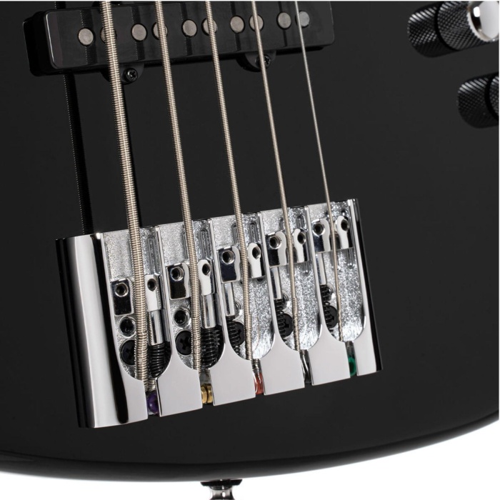 CORT NJS5BK BASS GİTAR, 5 TELLİ, ÇANTALI, SİYAH