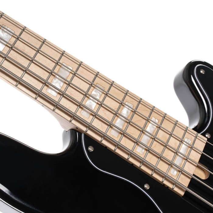 CORT NJS5BK BASS GİTAR, 5 TELLİ, ÇANTALI, SİYAH