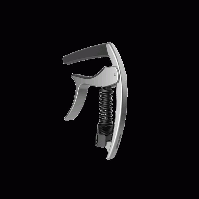 Planet Waves PWCP09S Tri-Action Akustik ve Elektro Gitar Kaposu - Gümüş (Profesyonel) | Tri-Action Teknolojisi ile Eşit Tel Baskısı, Ergonomik Tasarım ve Hafif Alüminyum Gövde