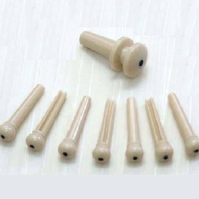 ENDPİN SET BEYAZ ( 7 KÖPRÜ PİMİ+ 1 ASKI PİMİ)