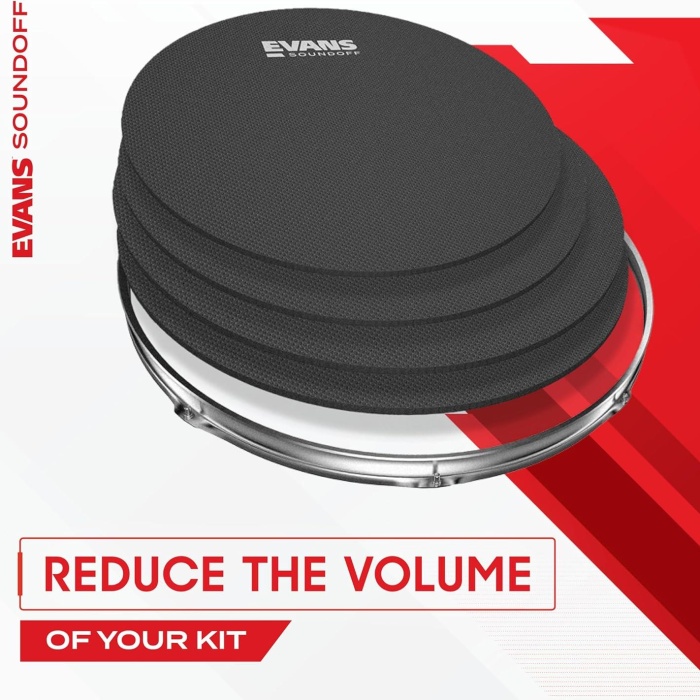 Evans SO8 SoundOff Tom ve Trampet Susturucusu (8 inç)