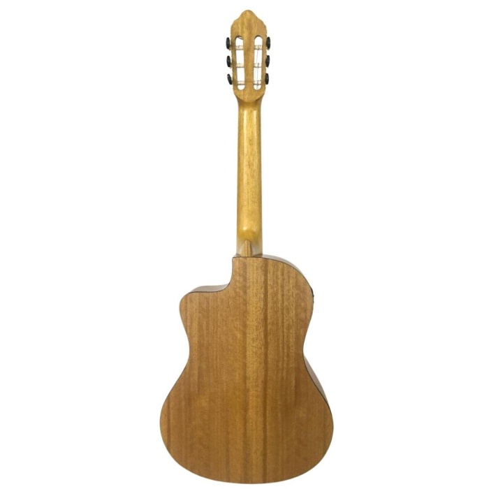Valencia VC304CE Elektro Klasik Gitar Cutaway (Naturel) | Kesik Kasa - Ekolayzırlı - Mat Cila
