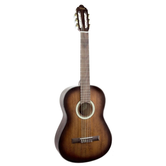Valencia VC404HSB Klasik Gitar 4/4 (Historic Sunburst) | Mat Cila - Vintage Renk - Sıcak Ton