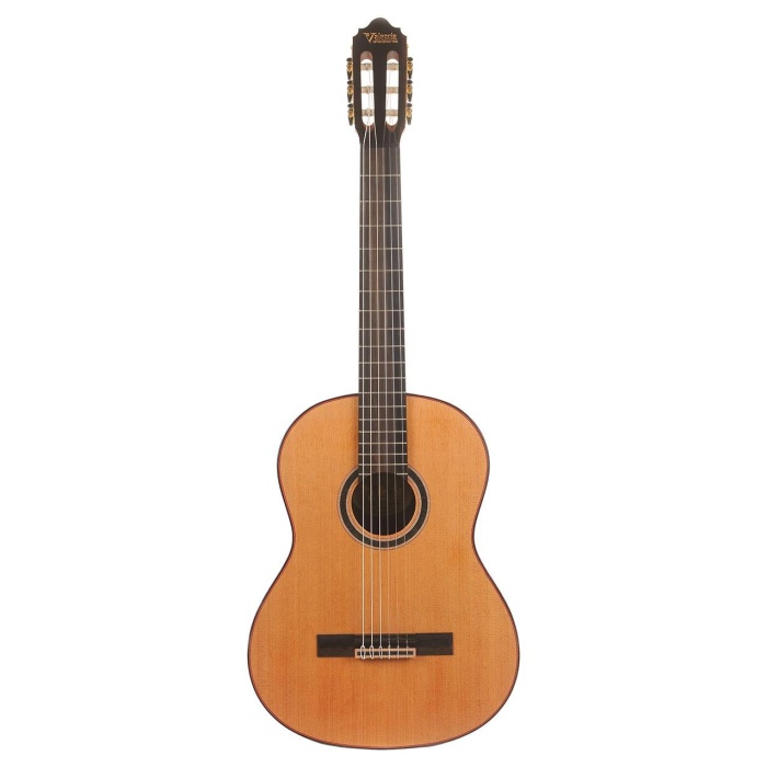 Valencia VC714 4/4 Masif Kapak Klasik Gitar - Naturel Mat (İleri Seviye) | Masif Sitka Ladin Kapak, İleri Düzey Fan Bracing Balkon Sistemi, Profesyonel Ton Dengesi ve Mat Estetik
