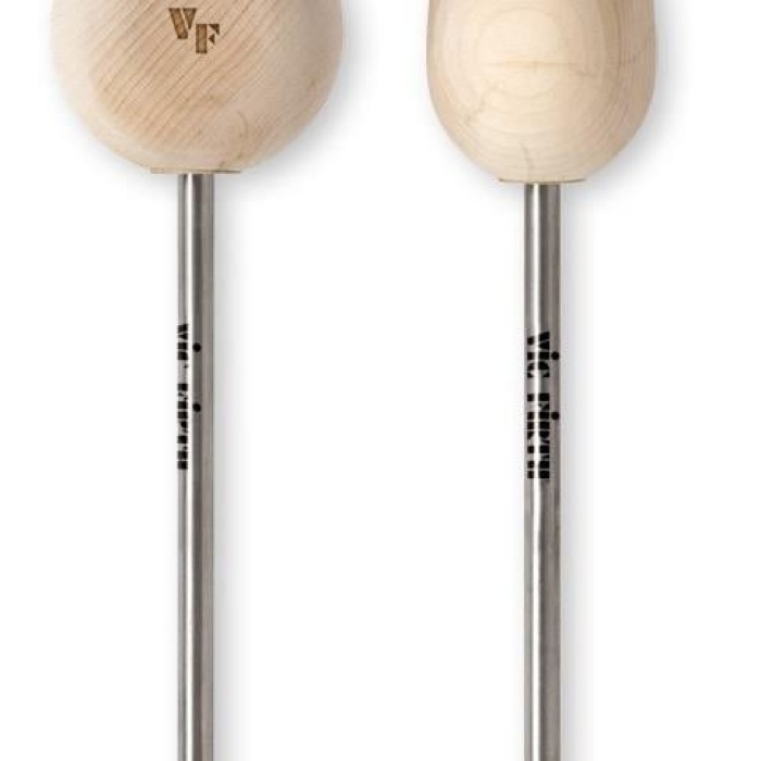 Vic Firth VKB2 VicKick Keçe/Ahşap Kick Tokmağı | Çift Yönlü Başlık - Çok Yönlü Ton - Dönebilir