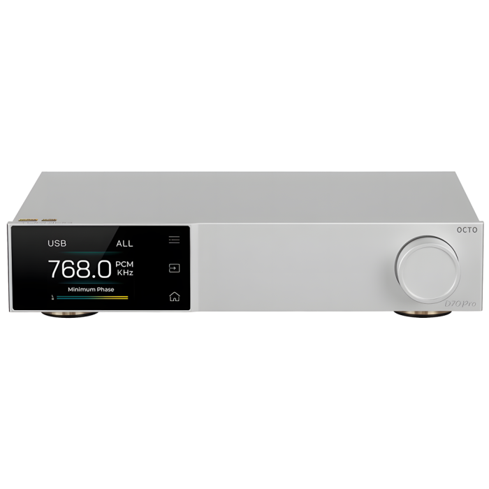 D70 PRO OCTO 8x CS43198 HiFi DAC | Silver