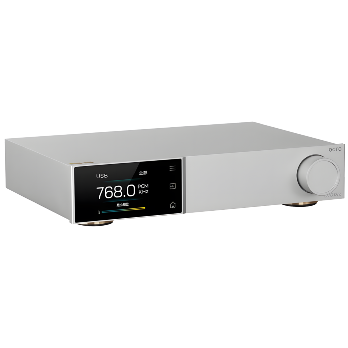 D70 PRO OCTO 8x CS43198 HiFi DAC | Silver