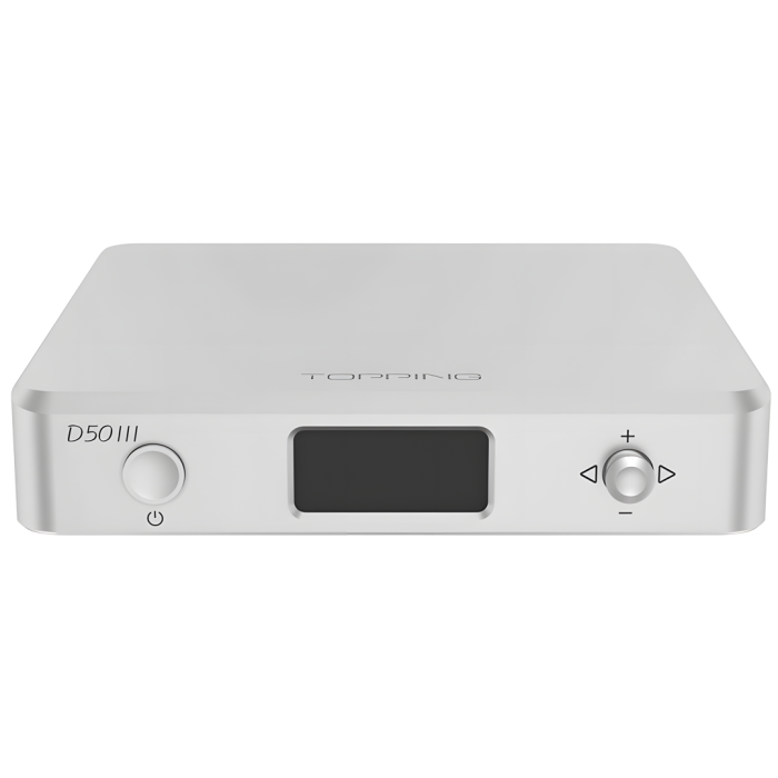 D50 III 2x ES9039Q2M DESKTOP HiFi DAC | Silver