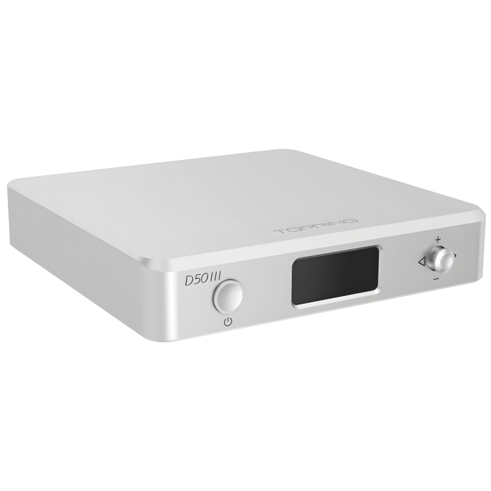D50 III 2x ES9039Q2M DESKTOP HiFi DAC | Silver