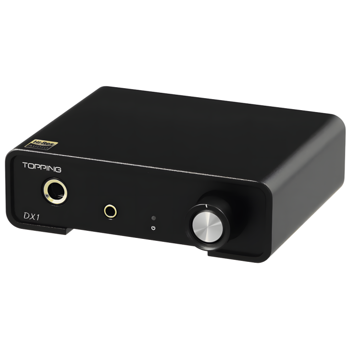 DX1 AK4493S Desktop DAC & Headphone Amplifier | Black
