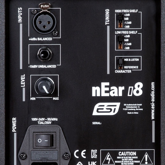 nEar i8 | Top Quality 8 Studio Reference Monitor | Tek