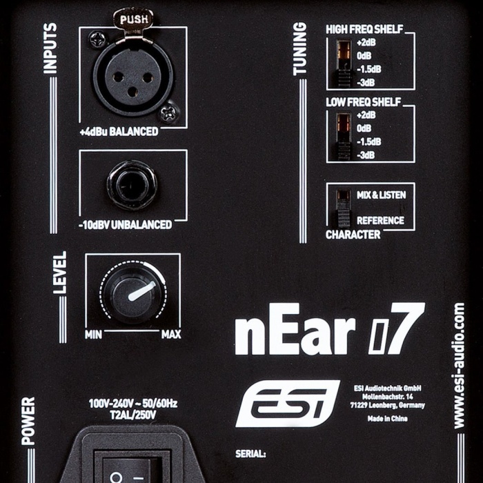 nEar i7 | Top Quality 7 Studio Reference Monitor | Tek