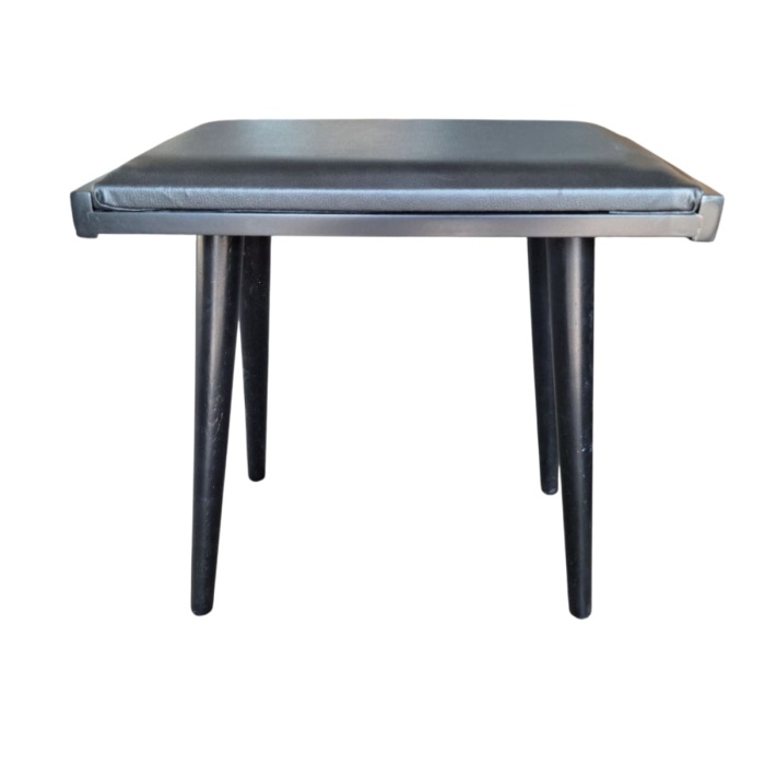 Dekoratif Piyano Taburesi Siyah