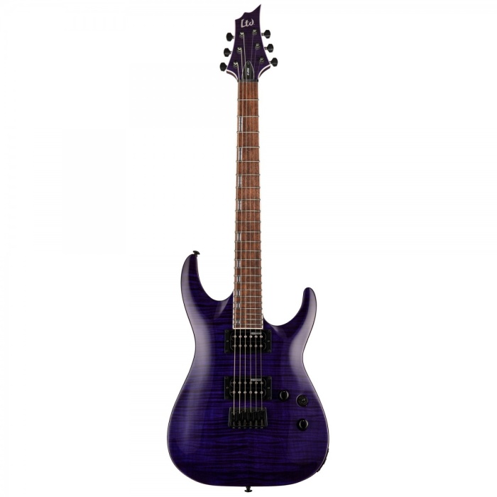 ESP LTD H-200 FM See Thru Purple Elektro Gitar