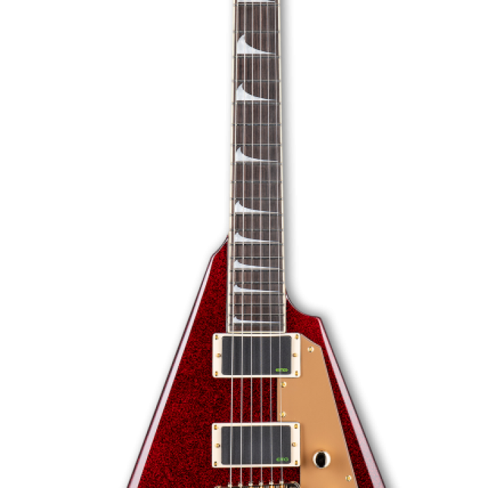 ESP LTD Kirk Hammett Signature KH-V Red Sparkle Elektro Gitar