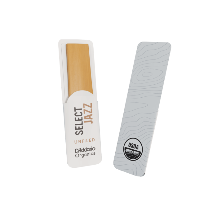 DAddario Woodwinds Organic Select Jazz Unfiled Alto Saksafon Kamışı No:2 Hard