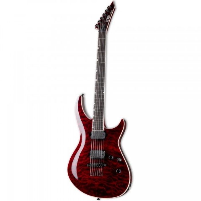 ESP LTD H-3 1000 QM See Thru Black Cherry Elektro Gitar
