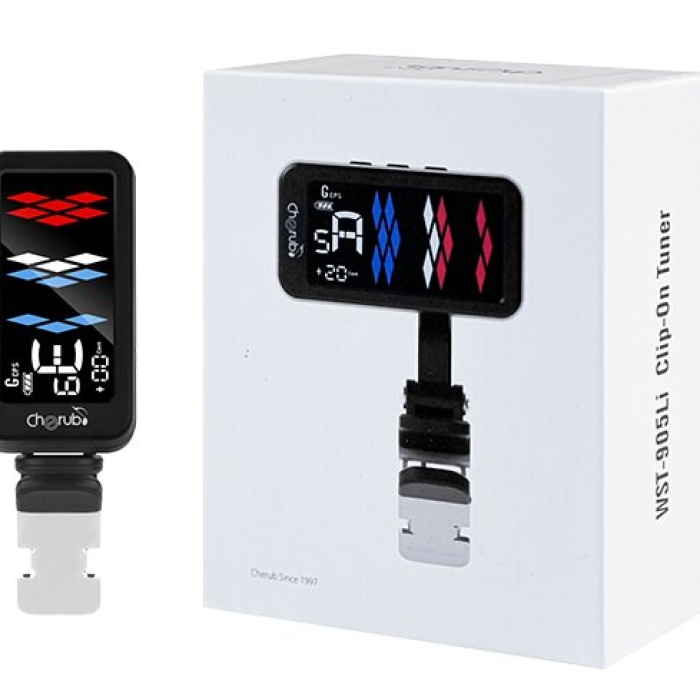 Cherub WST-905Li Flow Tune Şarj Edilebilir Kromatik Akort Cihazı Tuner